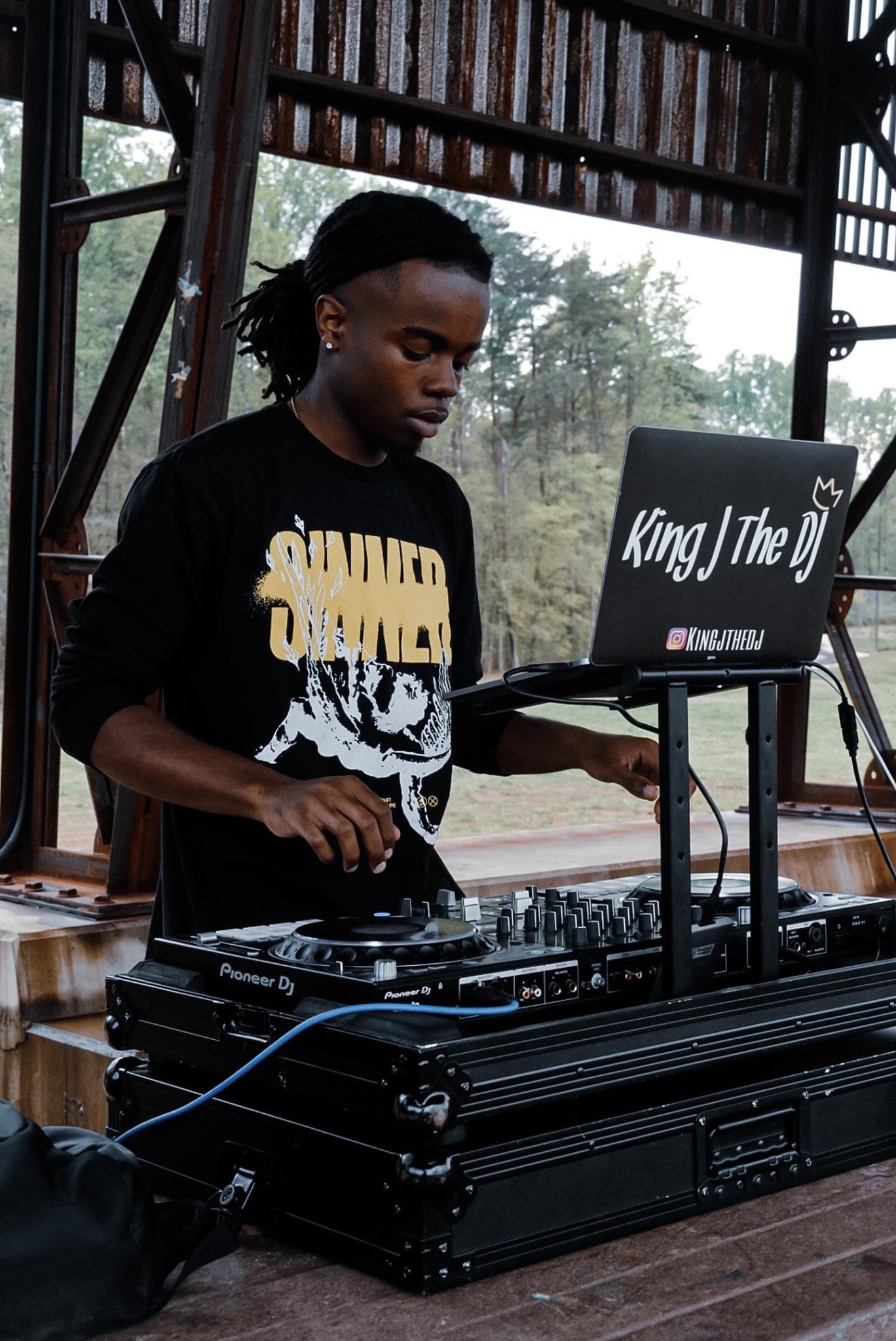 King J DJ setup